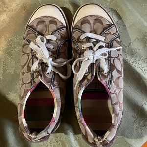 Coach sneakers size 8 1/2